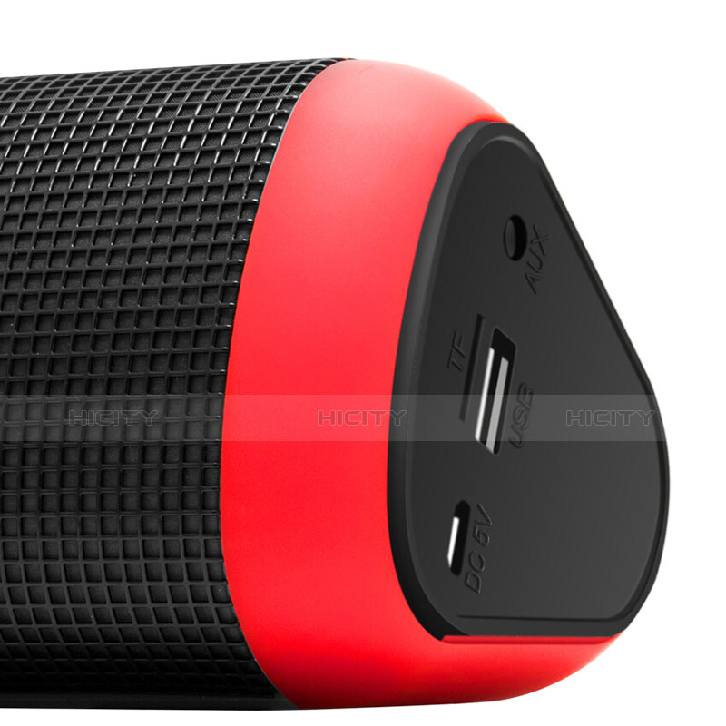 Altoparlante Casse Mini Bluetooth Sostegnoble Stereo Speaker S11 Rosso