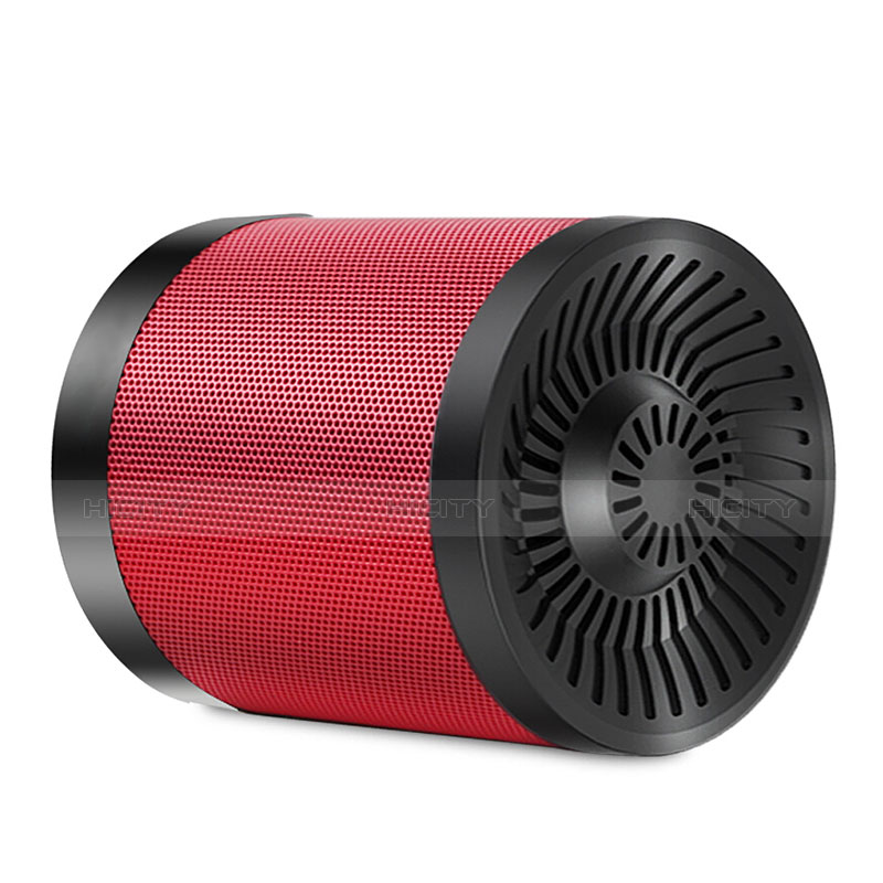 Altoparlante Casse Mini Bluetooth Sostegnoble Stereo Speaker S21 Rosso