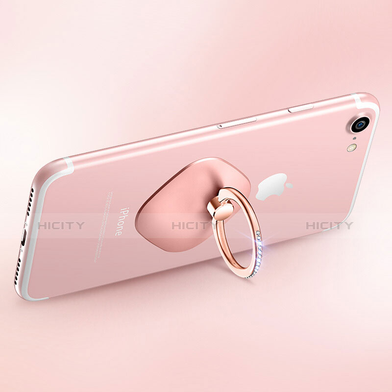 Anello Supporto Sostegno Cellulari Universale R03 Oro Rosa