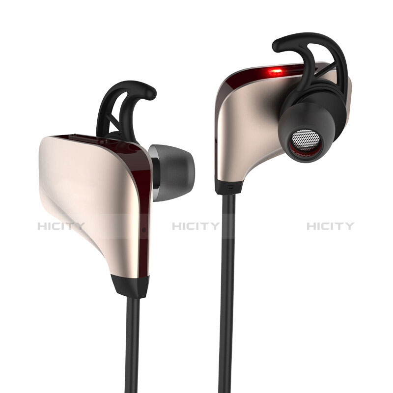 Auricolare Bluetooth Cuffie Stereo Senza Fili Sport Corsa H35 Oro