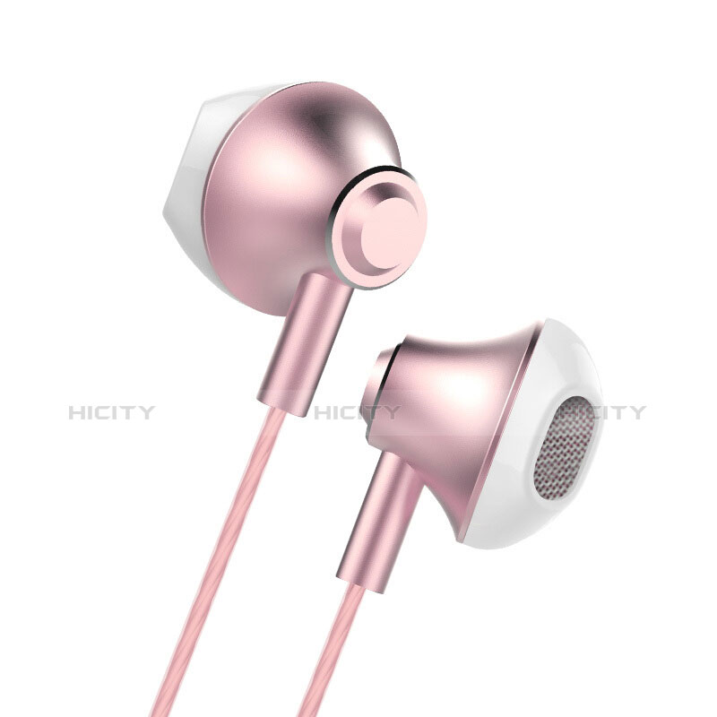 Auricolari Cuffia In Ear Stereo Universali Sport Corsa H05 Rosa