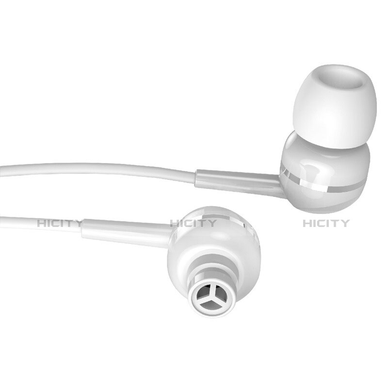 Auricolari Cuffia In Ear Stereo Universali Sport Corsa H09 Bianco