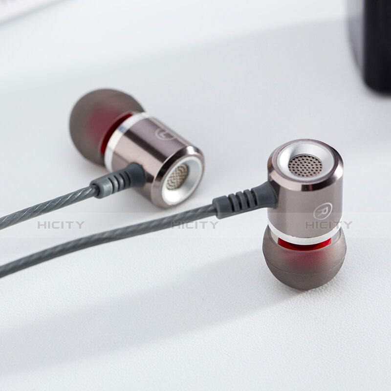 Auricolari Cuffia In Ear Stereo Universali Sport Corsa H25 Grigio