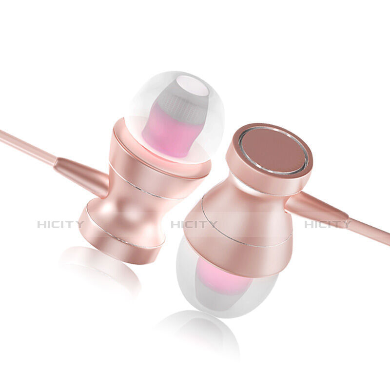 Auricolari Cuffia In Ear Stereo Universali Sport Corsa H34 Rosa