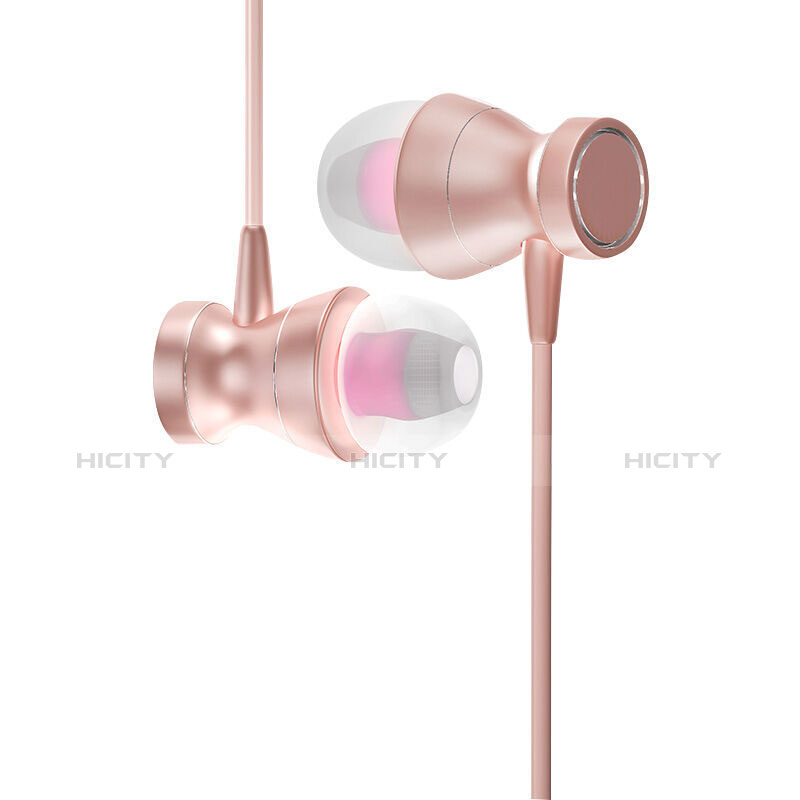 Auricolari Cuffia In Ear Stereo Universali Sport Corsa H34 Rosa