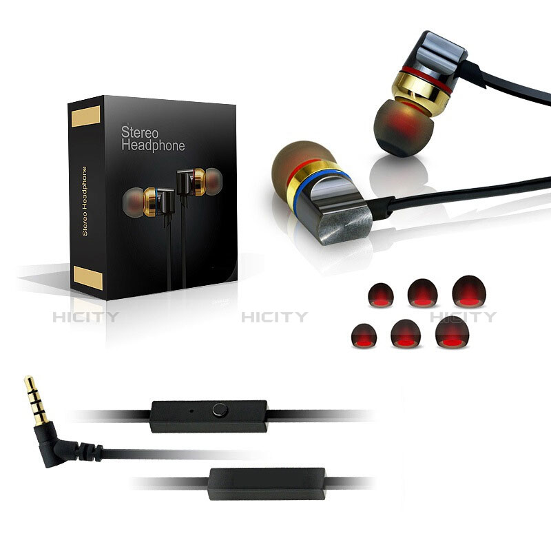 Auricolari Cuffie In Ear Stereo Universali Sport Corsa H02 Oro