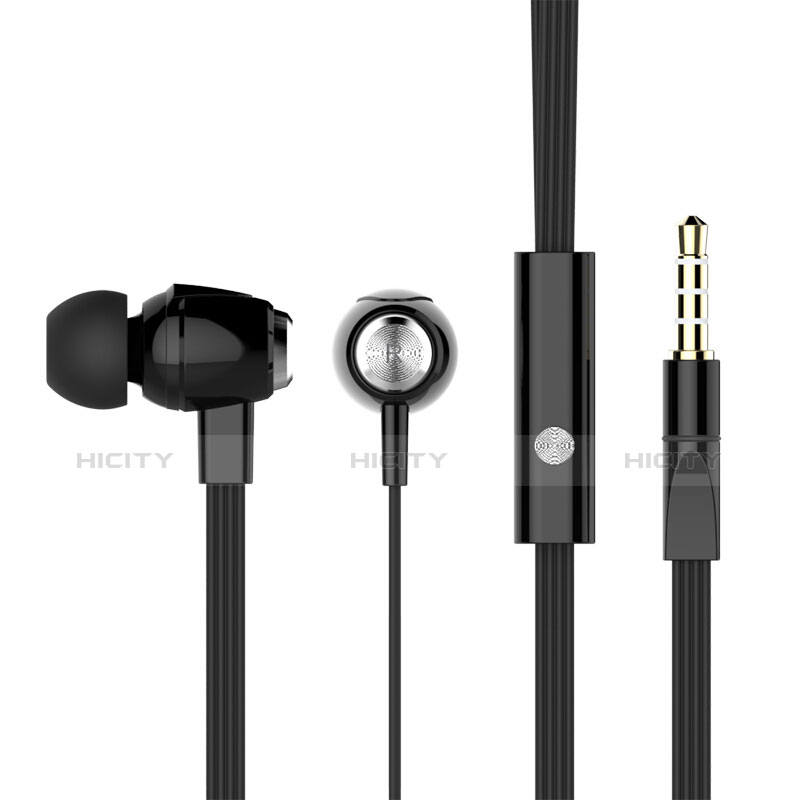 Auricolari Cuffie In Ear Stereo Universali Sport Corsa H13 Nero