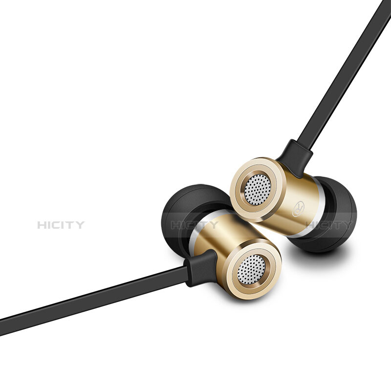 Auricolari Cuffie In Ear Stereo Universali Sport Corsa H18 Oro