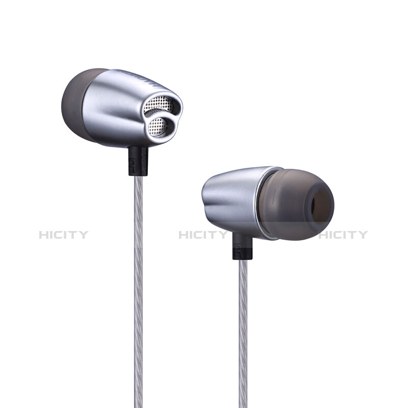 Auricolari Cuffie In Ear Stereo Universali Sport Corsa H26 Grigio