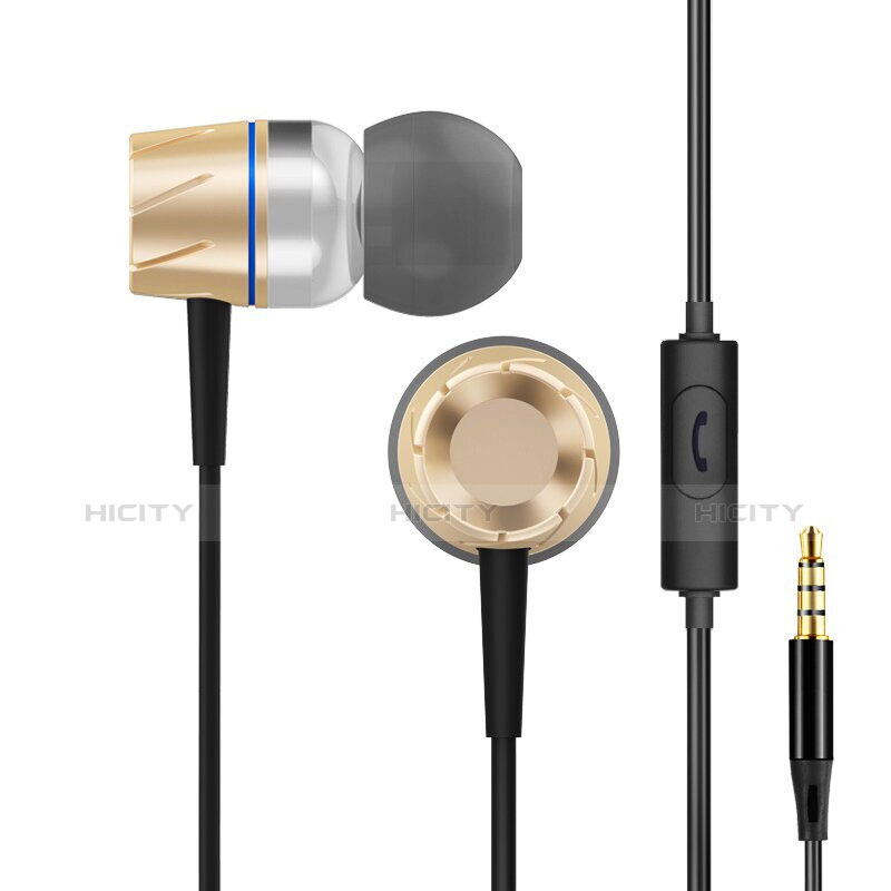 Auricolari Cuffie In Ear Stereo Universali Sport Corsa H30 Oro