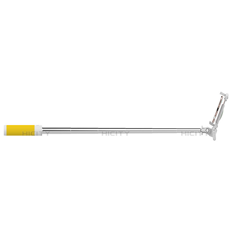 Bastoni Selfie Stick Asta Estensibile Cablato Universale S02 Giallo