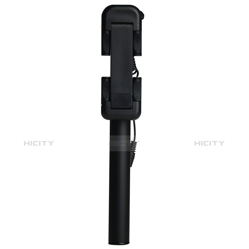 Bastoni Selfie Stick Asta Estensibile Cablato Universale S06 Nero