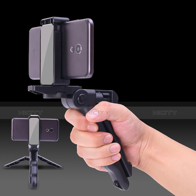 Bastoni Selfie Stick Asta Estensibile Cablato Universale S21 Nero