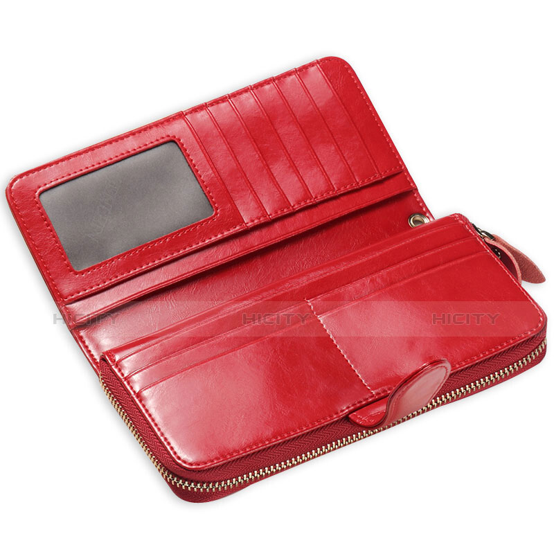 Borsetta Pochette Cover In Pelle Universale H02 Rosso