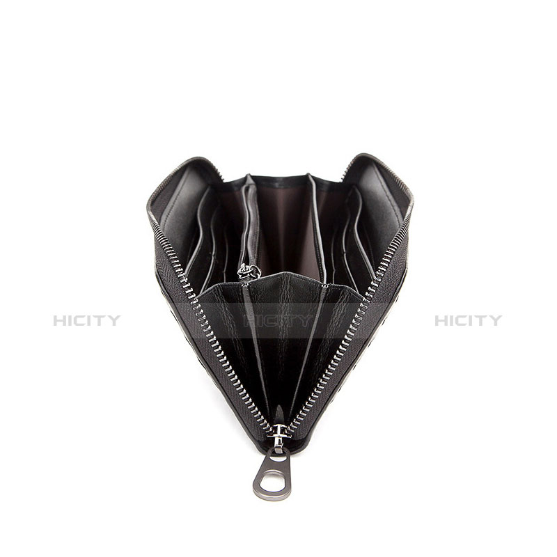 Borsetta Pochette Custodia In Pelle Diamante Universale H15 Nero