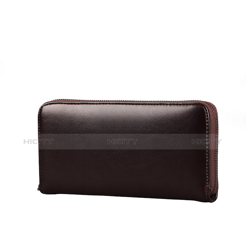 Borsetta Pochette Custodia In Pelle Universale H10 Marrone