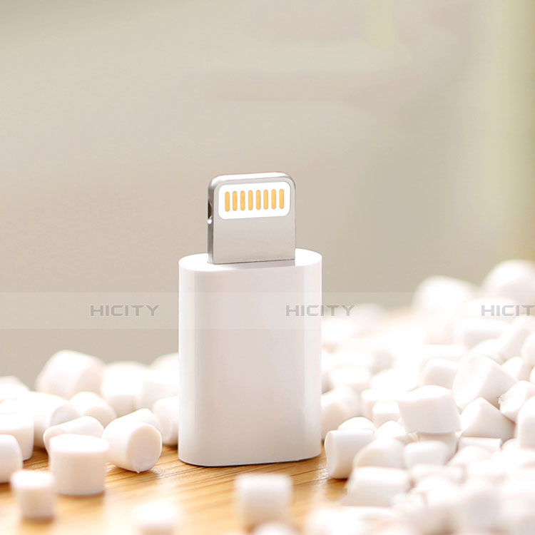 Cavo Android Micro USB a Lightning USB H01 per Apple iPhone 13 Bianco