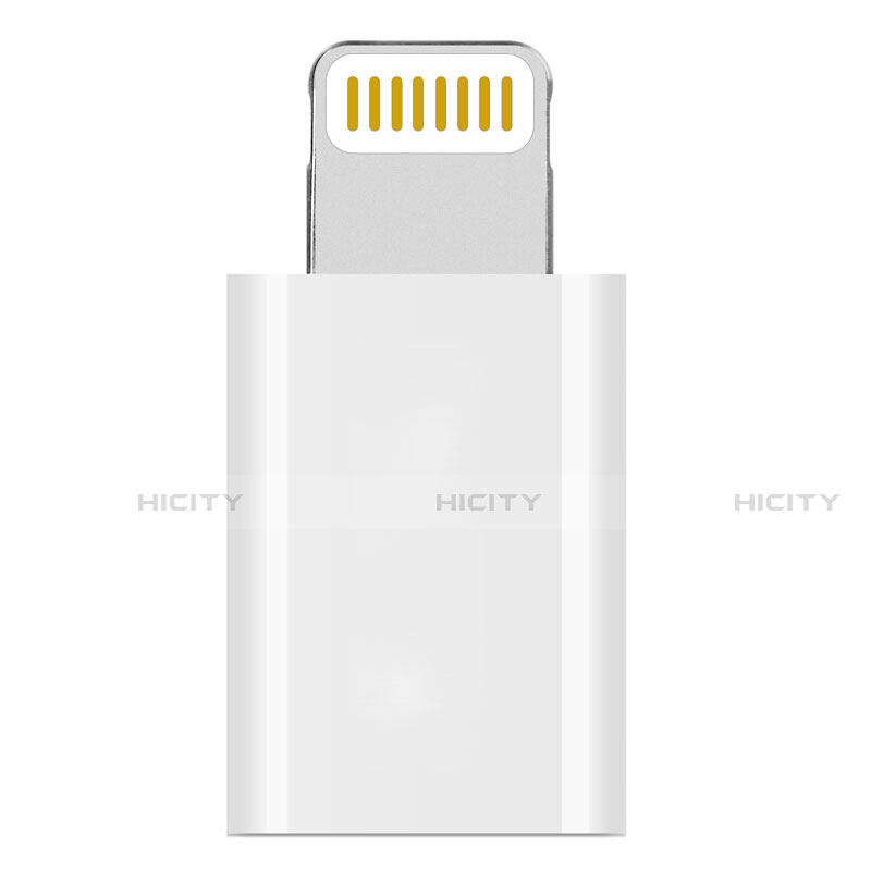 Cavo Android Micro USB a Lightning USB H01 per Apple iPhone 6 Bianco