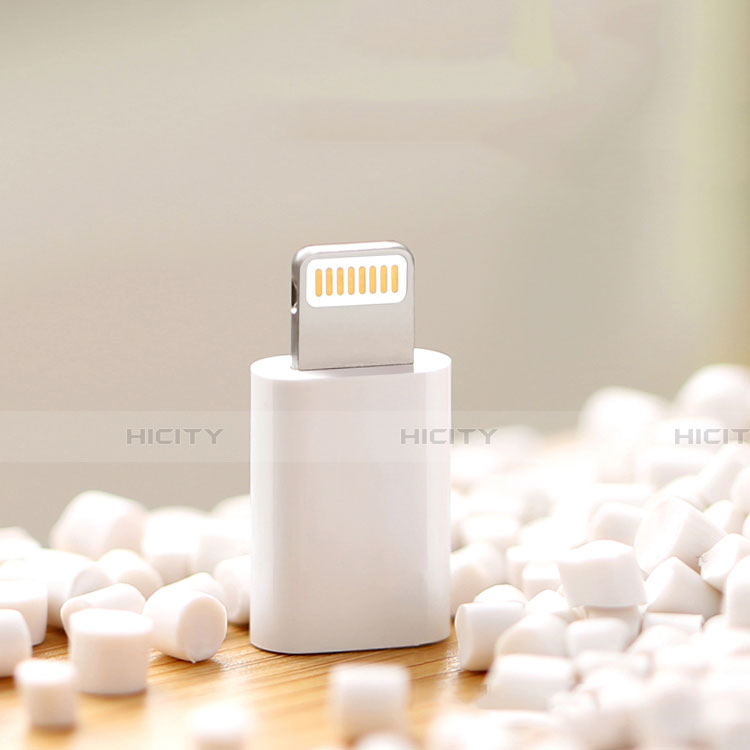 Cavo Android Micro USB a Lightning USB H01 per Apple iPhone 6S Bianco