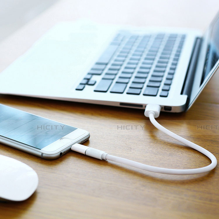 Cavo Android Micro USB a Lightning USB H01 per Apple iPhone X Bianco