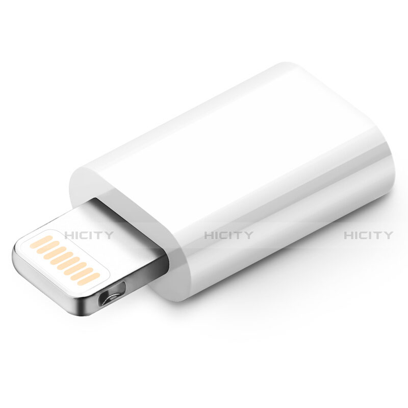 Cavo Android Micro USB a Lightning USB H01 per Apple iPhone XR Bianco