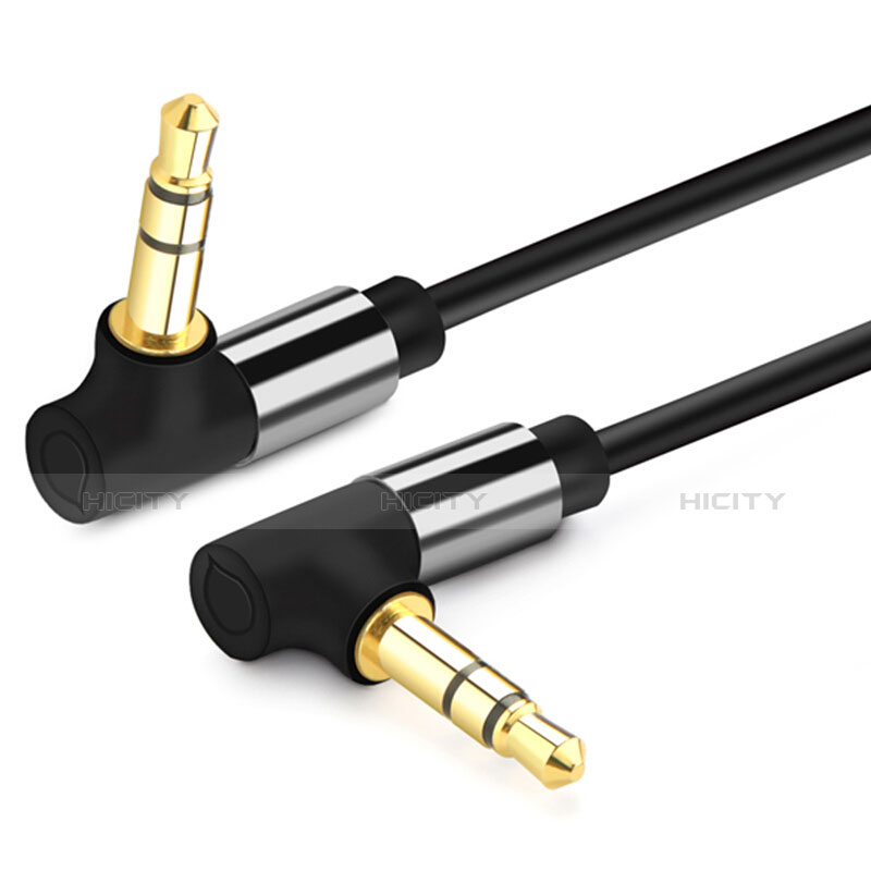 Cavo Audio Maschio a Maschio Jack 3.5mm AUX Stereo A09 Nero