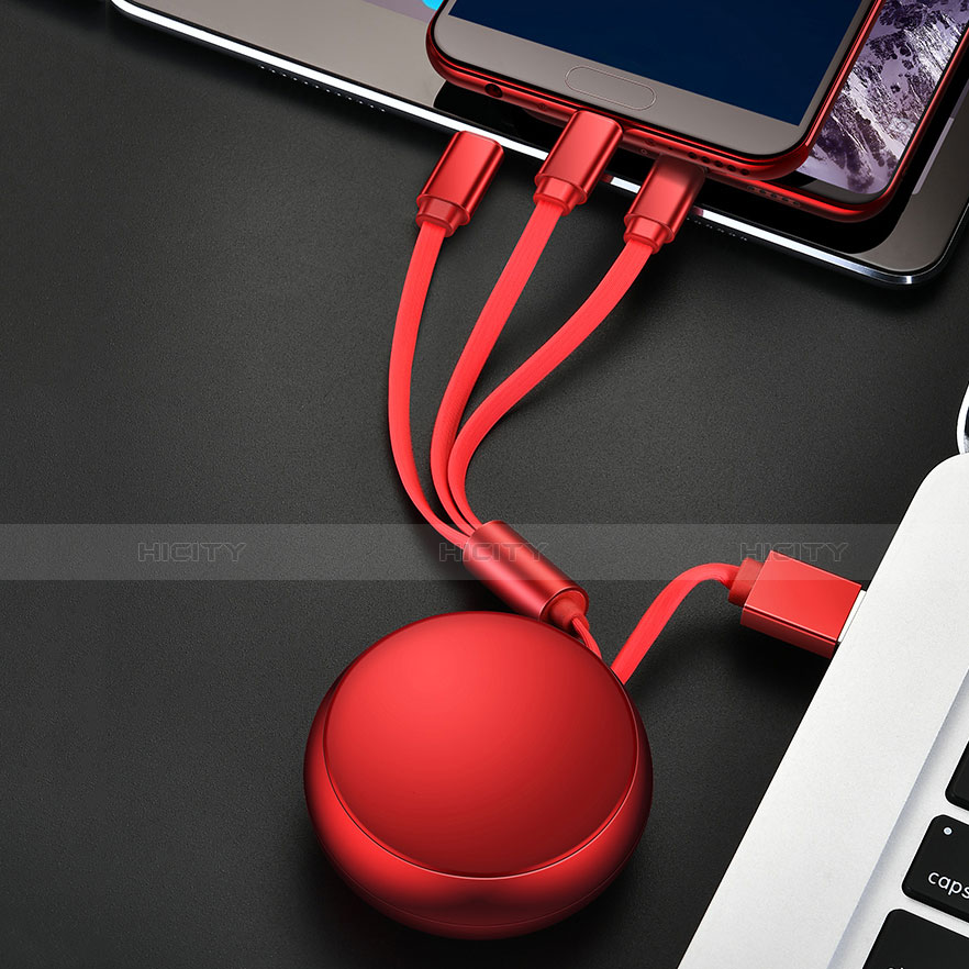 Cavo da Lightning USB a Cavetto Ricarica Carica Android Micro USB C09 per Apple iPhone 6 Plus