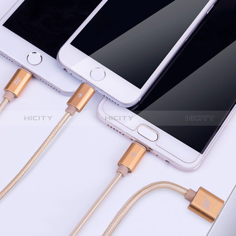 Cavo da Lightning USB a Cavetto Ricarica Carica Android Micro USB Type-C 3A H03