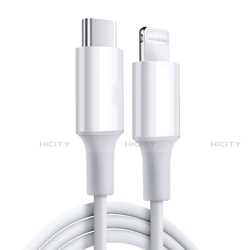 Cavo da USB a Cavetto Ricarica Carica C02 per Apple iPad Pro 11 (2020) Bianco