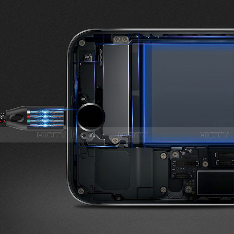 Cavo da USB a Cavetto Ricarica Carica C04 per Apple iPhone SE (2020)