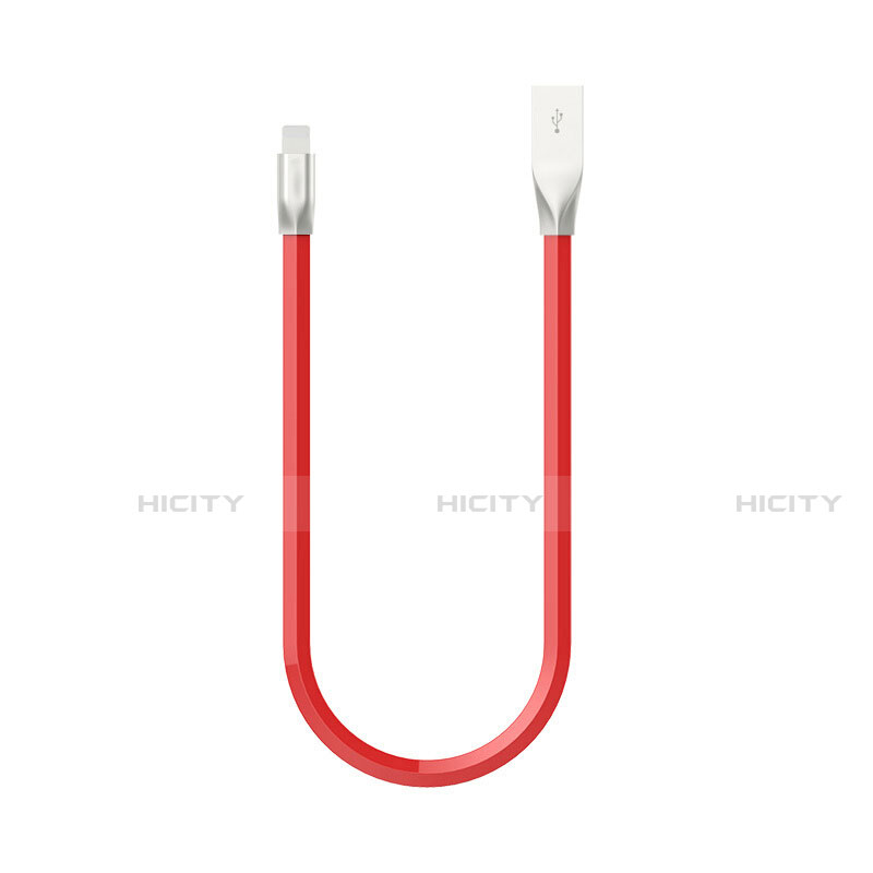 Cavo da USB a Cavetto Ricarica Carica C06 per Apple iPad Mini Rosso