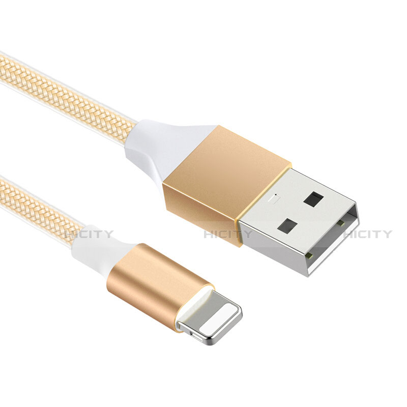 Cavo da USB a Cavetto Ricarica Carica D04 per Apple iPad 2 Oro