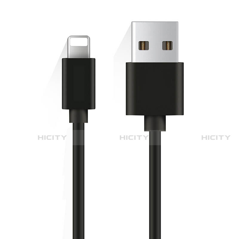 Cavo da USB a Cavetto Ricarica Carica D08 per Apple iPad 3 Nero