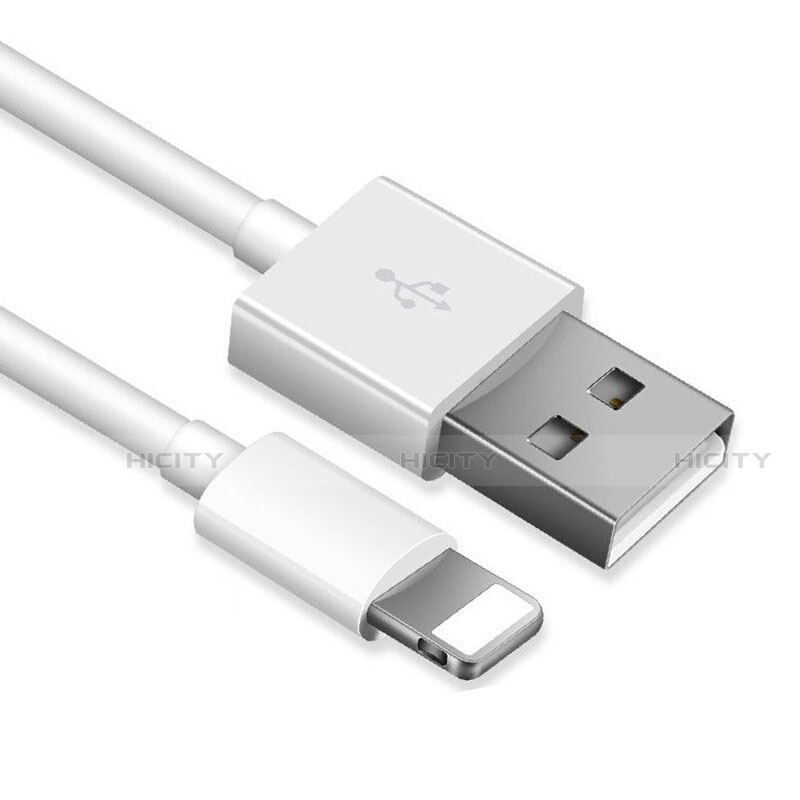 Cavo da USB a Cavetto Ricarica Carica D12 per Apple iPad Air 3 Bianco