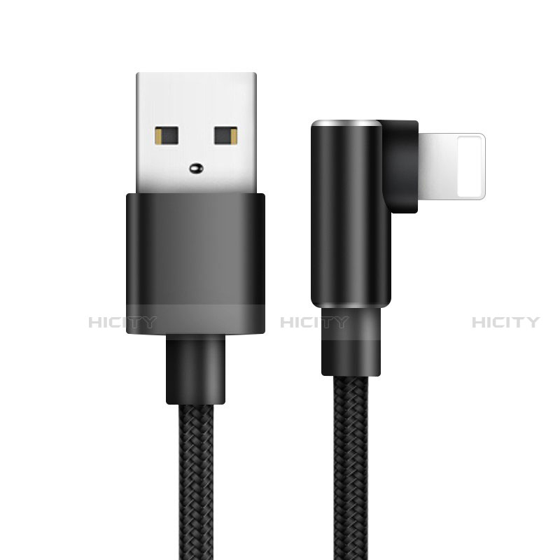 Cavo da USB a Cavetto Ricarica Carica D17 per Apple iPad Mini 2 Nero