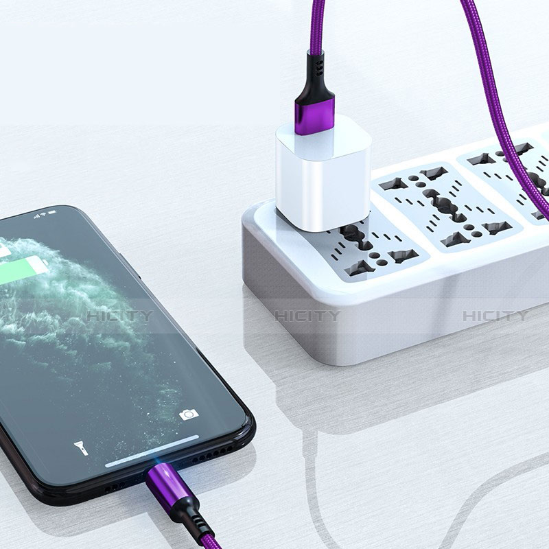 Cavo da USB a Cavetto Ricarica Carica D21 per Apple iPad New Air (2019) 10.5