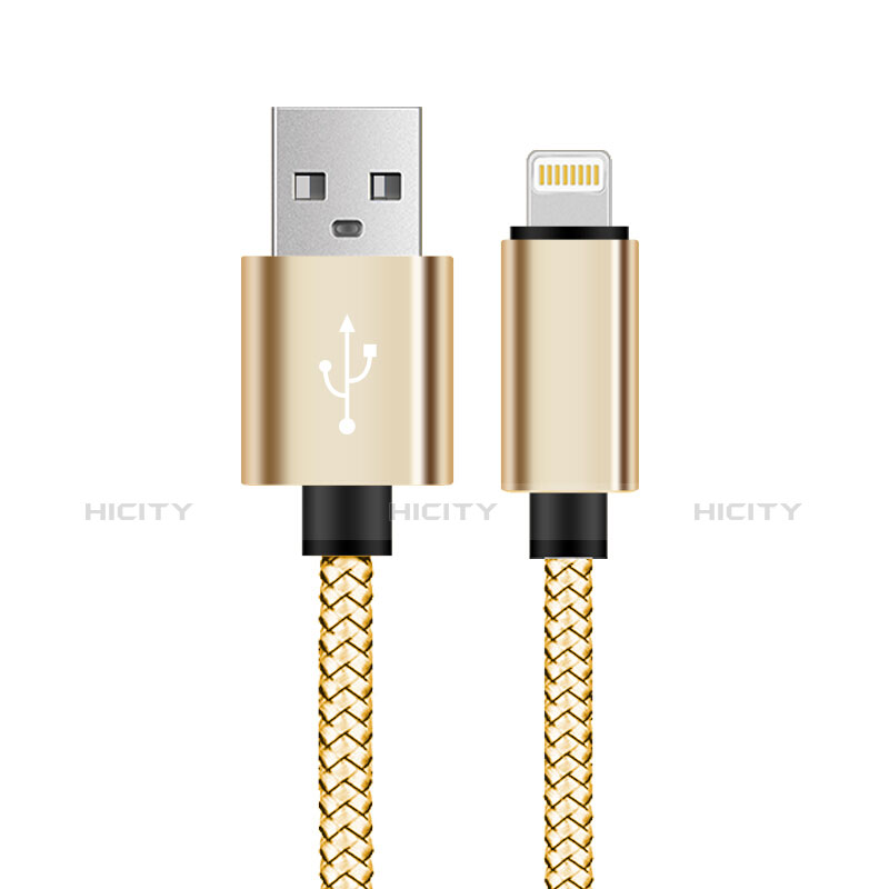 Cavo da USB a Cavetto Ricarica Carica L07 per Apple iPad Mini 5 (2019) Oro