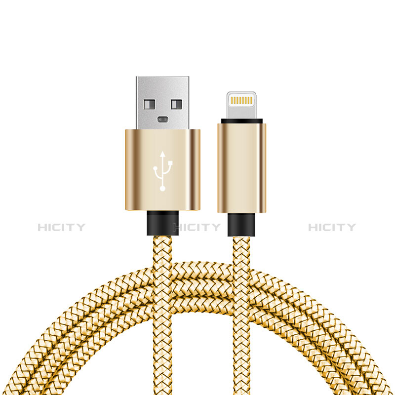Cavo da USB a Cavetto Ricarica Carica L07 per Apple iPad Pro 11 (2020) Oro