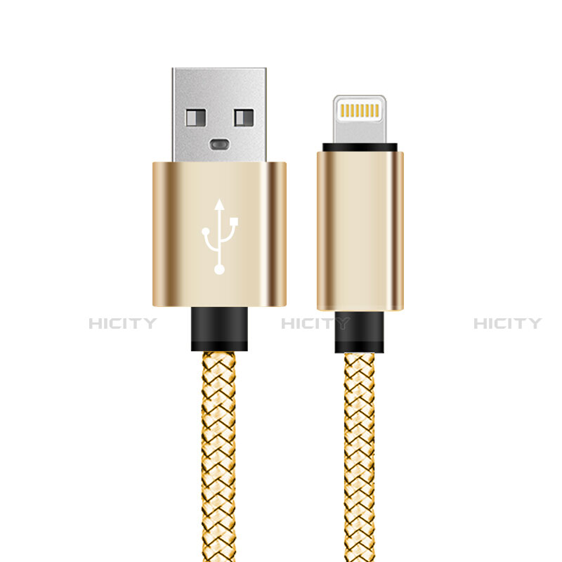 Cavo da USB a Cavetto Ricarica Carica L07 per Apple iPhone 14 Oro