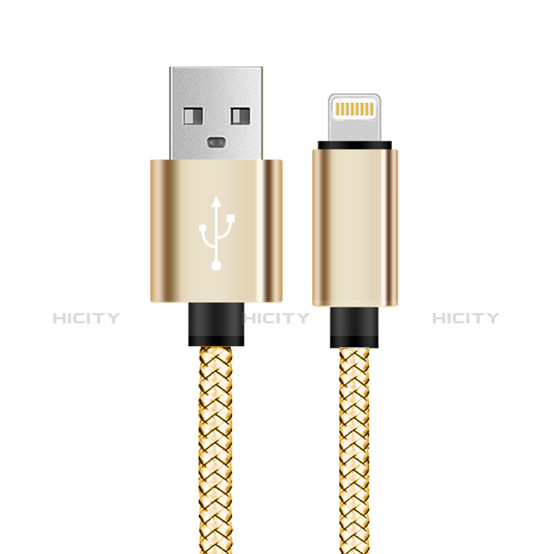 Cavo da USB a Cavetto Ricarica Carica L07 per Apple iPhone XR Oro
