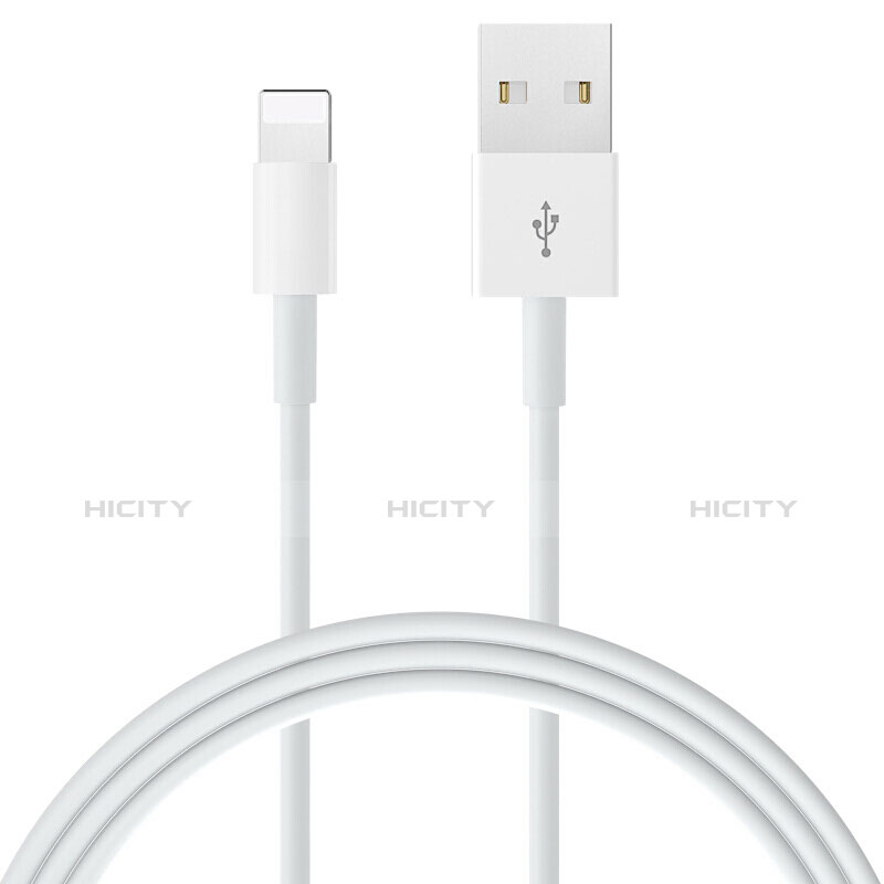 Cavo da USB a Cavetto Ricarica Carica L09 per Apple iPad 10.2 (2020) Bianco
