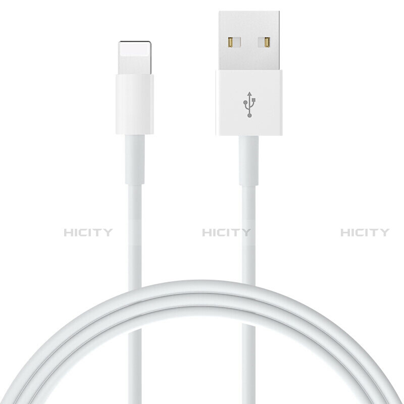 Cavo da USB a Cavetto Ricarica Carica L09 per Apple iPhone SE (2020) Bianco