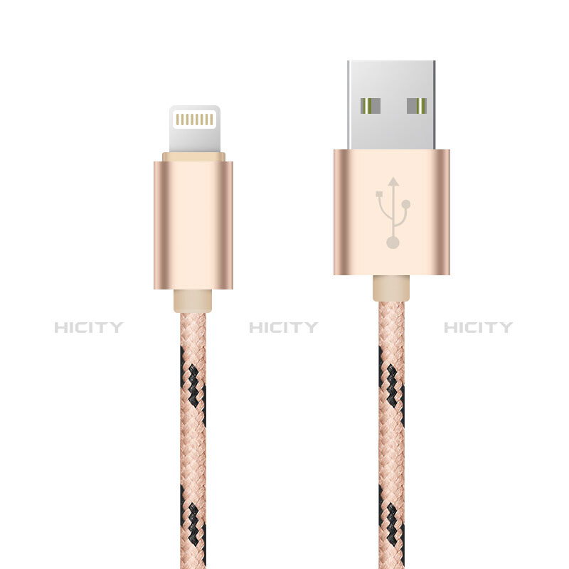 Cavo da USB a Cavetto Ricarica Carica L10 per Apple iPad Mini 5 (2019) Oro