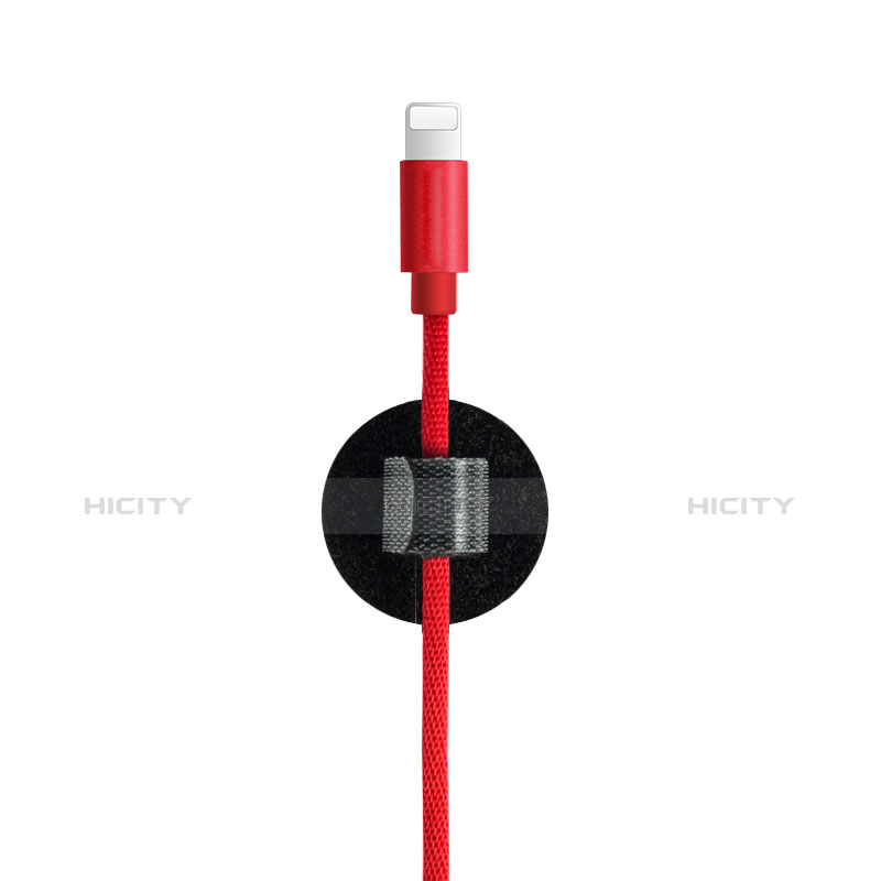 Cavo da USB a Cavetto Ricarica Carica L14 per Apple iPhone 11 Pro Max Nero