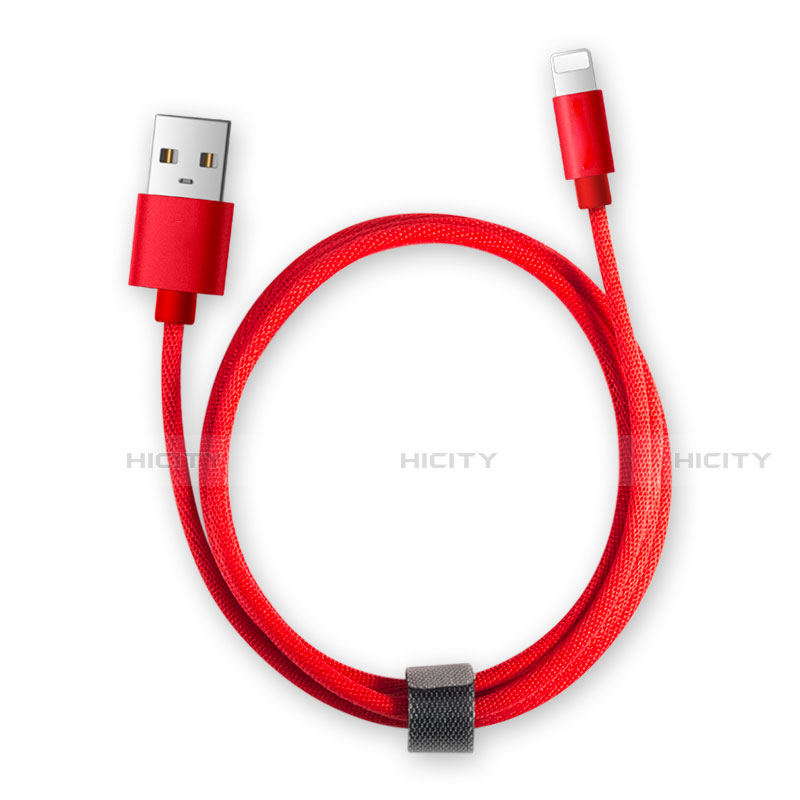 Cavo da USB a Cavetto Ricarica Carica L14 per Apple iPhone 13 Mini Nero