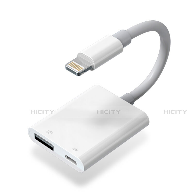 Cavo Lightning a USB OTG H01 per Apple New iPad 9.7 (2018) Bianco