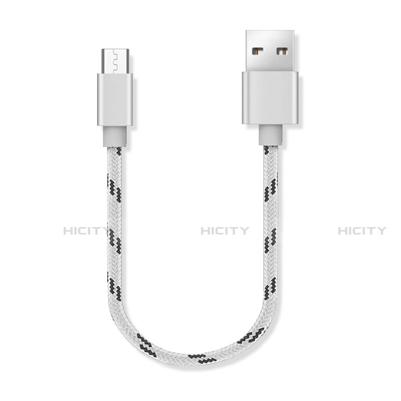 Cavo Micro USB Android Universale 25cm S05 Argento