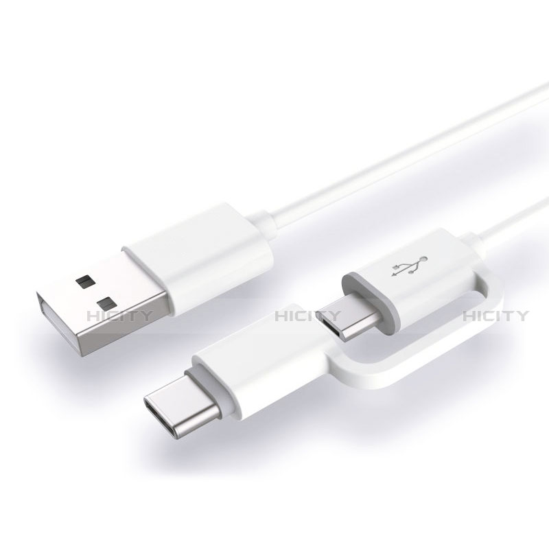 Cavo Type-C e Mrico USB Android Universale T04 Bianco