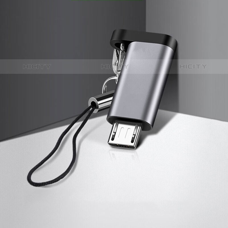 Cavo Type-C USB-C a Mocro USB-B H02 per Apple iPhone 15 Pro Grigio Scuro