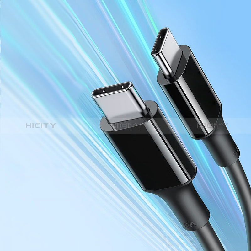 Cavo Type-C USB-C a Type-C USB-C 100W H05 per Apple iPad Pro 12.9 (2022) Nero